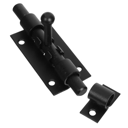 OSALADI Edelstahl Türriegel Schiebebolzen mit Vorhängeschlossloch Robuster Sicherheitsriegel für Haus Bad und Scheunentür Langlebiger Wartungsarmer Einsteckriegel Sicher und Schutzbietend von OSALADI