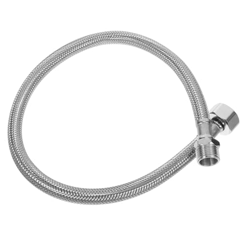 OSALADI Edelstahlflexibler Toilettenwasserzulaufschlauch Langlebiger Kupferkern Installieren Robust und Korrosionsbeständig für Sanitäranschlüsse OSALADI Edelstahlflexibler Toilettenwasserzulaufschlauch Langlebiger Kupferkern Installieren Robust und Korrosionsbeständig für Sanitäranschlüsse von OSALADI