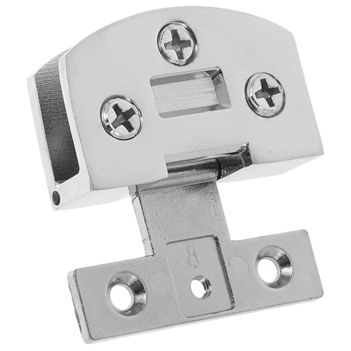 OSALADI Einstellbare Glastürscharniere aus Edelstahl Schwer Belastbare Bohrfreie Glashalter für Vitrinen Schrank Duschglastüren Flexibel Verstellbar Modernes Design für Gehärtete OSALADI Einstellbare Glastürscharniere aus Edelstahl Schwer Belastbare Bohrfreie Glashalter für Vitrinen Schrank Duschglastüren Flexibel Verstellbar Modernes Design für Gehärtete von OSALADI