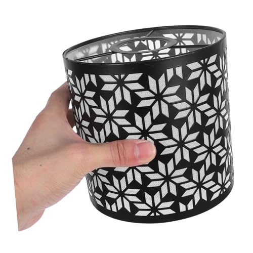 OSALADI Eisen Lampenschirm Fassung Hohles Design Augenfreundlich Für Schlafzimmer Wohnzimmer Deckenleuchten Robustes Metall Modern Minimalistisch OSALADI Eisen Lampenschirm Fassung Hohles Design Augenfreundlich Für Schlafzimmer Wohnzimmer Deckenleuchten Robustes Metall Modern Minimalistisch von OSALADI