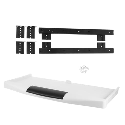 OSALADI Ergonomische Tastaturablage aus Langlebigem Abs Kunststoff Ausziehbar und Schiebbar Komfortable Handgelenkpositionierung für Büro und Computertische Minimalistisches Design OSALADI Ergonomische Tastaturablage aus Langlebigem Abs Kunststoff Ausziehbar und Schiebbar Komfortable Handgelenkpositionierung für Büro und Computertische Minimalistisches Design von OSALADI