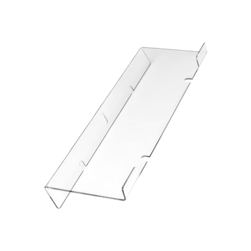 OSALADI Ergonomischer Geneigter Acryl Tastaturständer Stabile Computer Tastaturablage für Büro und Gaming Komfortable Schreibtisch Tastaturerhöhung von OSALADI