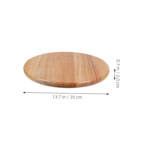 OSALADI Ergonomischer Runder Holzstuhl Sitz Stabiles Ersatz Sitzbrett für Barhocker Küchen und Restauranthocker Komfortabel Pflegeleicht Langlebig und Vielseitig Einsetzbar von OSALADI