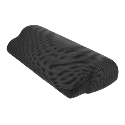 OSALADI Ergonomisches Fußkissen Halbzylindrisches Fußpolster aus Polyester für Büro und Homeoffice Druckentlastung Bequeme Fußstütze für Schreibtisch gegen Bein Knieschmerzen von OSALADI