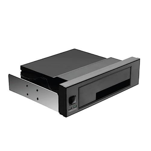 OSALADI Festplattenschächte Einbausatz für interne Festplatte Festplattenschacht Hard Drive Bracket Internal Hard Drive Mount universeller Adapter 5,25- -Festplattenhalterung eingebaut von OSALADI