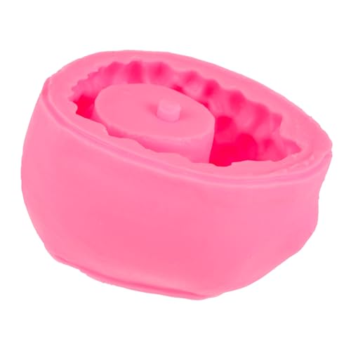 OSALADI Form Für Blumentöpfe Anlage Gießen Bonsaischalenform Igel-blumentopfform Und Weg Gips Topf Gießform Handgefertigte Handwerksform Epoxidform Selber Machen Rosa Kieselgel von OSALADI