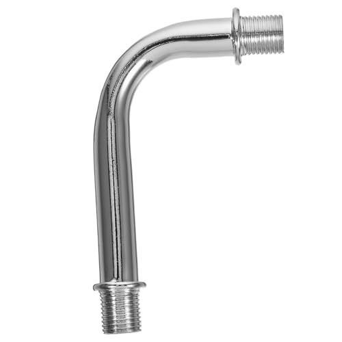 OSALADI Gebogener Lampenstiel aus Robustem Eisen Metall Zubehör für Tischlampe Reparatur Eleganter Lampenschaft Ersatzteil Stilvolles Design Langlebig von OSALADI