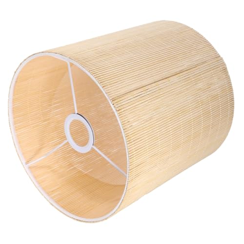OSALADI Gewebter Lampenschirm Aus Rattan Dekorative Lichtabdeckung Für Pendelleuchten Rustikales Design Für Zuhause Hotel Restaurant OSALADI Gewebter Lampenschirm Aus Rattan Dekorative Lichtabdeckung Für Pendelleuchten Rustikales Design Für Zuhause Hotel Restaurant von OSALADI