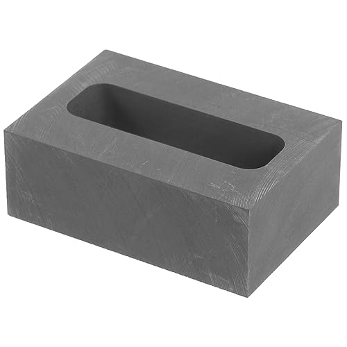 OSALADI Graphit Gussform für Metall Wiederverwendbare Schmelzform für Gold und Silber Hohe Dichte Hervorragende Wärmeleitfähigkeit für Kleine Volumen OSALADI Graphit Gussform für Metall Wiederverwendbare Schmelzform für Gold und Silber Hohe Dichte Hervorragende Wärmeleitfähigkeit für Kleine Volumen von OSALADI