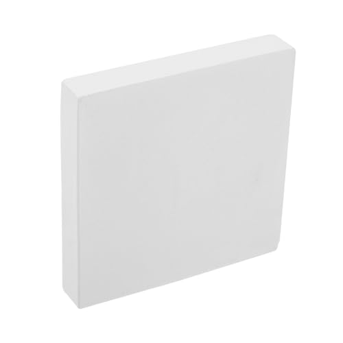 OSALADI Gypsum Töpferplatte Quadratisch Trocknungsbrett Robust Glatte Oberfläche DIY Keramik Werkzeug für Handwerk und Töpferdrehstuhl Zubehör von OSALADI