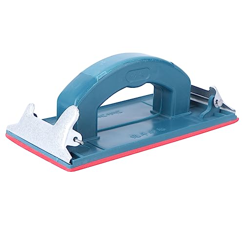 OSALADI Hand Schleifpapierhalter mit Gummigriff Antirutschpolster Sandpapier Halter Werkzeug für Holzschleife Wand Polieren und Schleifen Nass und Trockenschleifen Ergonomisch Langlebig von OSALADI