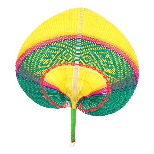 OSALADI Handgefertigter Bambus Fächer Pfirsichform Sommer Kühlung Handventilator Robust Praktisch Für Outdoor Strand Party Dekoration OSALADI Handgefertigter Bambus Fächer Pfirsichform Sommer Kühlung Handventilator Robust Praktisch Für Outdoor Strand Party Dekoration von OSALADI
