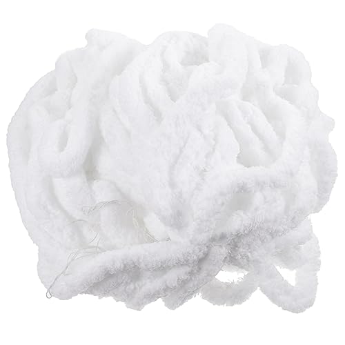 OSALADI Handstrickgarn Chenille Wolle Superweich Und Fluffig Für DIY Bastelprojekte Strickdecken Schals Und Kinderdecken Reinweiß OSALADI Handstrickgarn Chenille Wolle Superweich Und Fluffig Für DIY Bastelprojekte Strickdecken Schals Und Kinderdecken Reinweiß von OSALADI