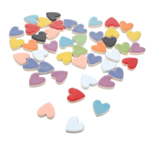 OSALADI Herzförmige Keramik mosaikfliesen DIY Bastelset Robust Romantisch für Heimdekoration Valentinstag Kreative Handarbeitsmaterialien OSALADI Herzförmige Keramik mosaikfliesen DIY Bastelset Robust Romantisch für Heimdekoration Valentinstag Kreative Handarbeitsmaterialien von OSALADI
