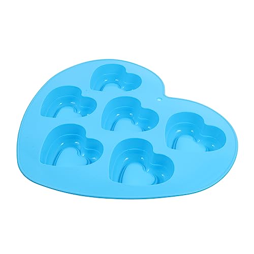 OSALADI Herzförmige Silikonbackform für Kuchen und Seifen Fach Silikonform für Diy Projekte Einfach zu Reinigen und Flexibel für Kreative Bastelarbeiten OSALADI Herzförmige Silikonbackform für Kuchen und Seifen Fach Silikonform für Diy Projekte Einfach zu Reinigen und Flexibel für Kreative Bastelarbeiten von OSALADI