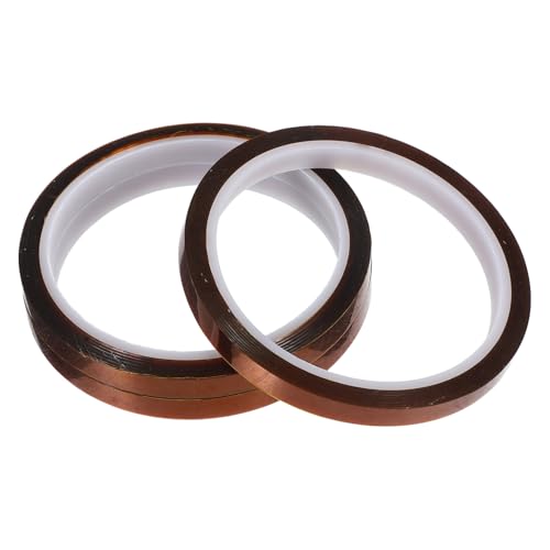 OSALADI Hitzebeständiges Sublimationsklebeband Für T-Shirts Tassen Glas Leiterplatten 3 Rollen Polyimid-Material OSALADI Hitzebeständiges Sublimationsklebeband Für T-Shirts Tassen Glas Leiterplatten 3 Rollen Polyimid-Material von OSALADI