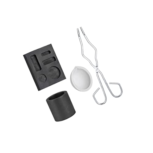 OSALADI Hochreines Graphit Quartz kokillensatz Schmelzset Fach Tiegel Zange und Form Hitzebeständig Korrosionsbeständig für Gold Silber Kupfer Formgebung und Metallgießen OSALADI Hochreines Graphit Quartz kokillensatz Schmelzset Fach Tiegel Zange und Form Hitzebeständig Korrosionsbeständig für Gold Silber Kupfer Formgebung und Metallgießen von OSALADI