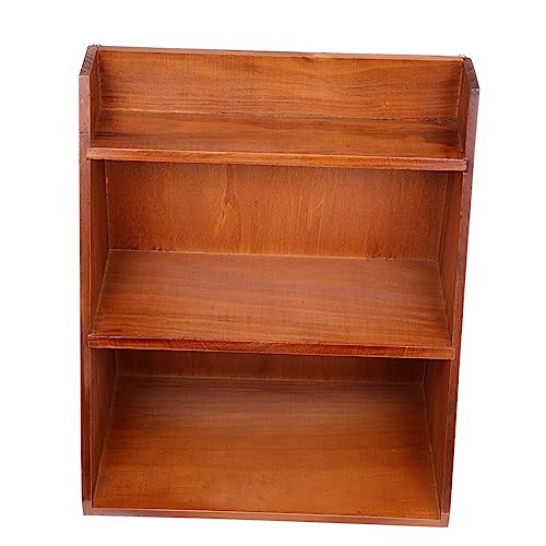 OSALADI Holz Multi Layer Aufbewahrungsregal Vintage Optik Platzsparend Vielseitig für Büro Zuhause und Schreibtisch Organizer OSALADI Holz Multi Layer Aufbewahrungsregal Vintage Optik Platzsparend Vielseitig für Büro Zuhause und Schreibtisch Organizer von OSALADI
