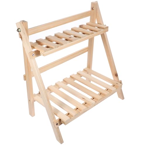 OSALADI Holz Pflanzenständer Stufiges Regal für Blumentöpfe Stabiler Aufbewahrungsständer für Innenräume Garten und Handpoliert Robust und Langlebig OSALADI Holz Pflanzenständer Stufiges Regal für Blumentöpfe Stabiler Aufbewahrungsständer für Innenräume Garten und Handpoliert Robust und Langlebig von OSALADI