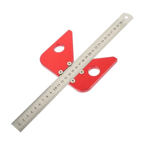 OSALADI Holzbearbeitungs messwerkzeug Winkel Lineal Zentrierender Anreißer Präzises Markierwerkzeug für Möbelbau und Schreinerei OSALADI Holzbearbeitungs messwerkzeug Winkel Lineal Zentrierender Anreißer Präzises Markierwerkzeug für Möbelbau und Schreinerei von OSALADI