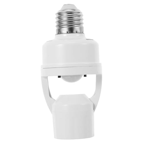 OSALADI Infrarot Sensor Lampenfassung mit Bewegungsmelder Verstellbarer Lampenhalter Automatische Aktivierung Dimmbar für Innenbereiche Wie Flur und Schlafzimmer OSALADI Infrarot Sensor Lampenfassung mit Bewegungsmelder Verstellbarer Lampenhalter Automatische Aktivierung Dimmbar für Innenbereiche Wie Flur und Schlafzimmer von OSALADI
