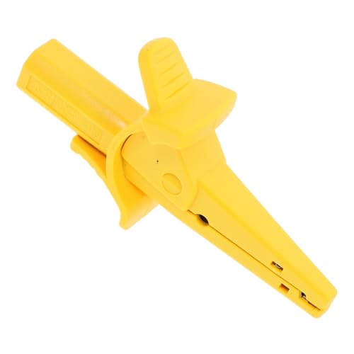OSALADI Isolierte Krokodilklemme Sicherheitsschlaufe Vollisolierte Alligator Clip Messklemme für Hochstromprüfung und Sichere Elektrische Tests OSALADI Isolierte Krokodilklemme Sicherheitsschlaufe Vollisolierte Alligator Clip Messklemme für Hochstromprüfung und Sichere Elektrische Tests von OSALADI