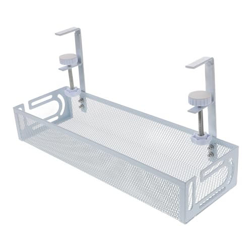 OSALADI Kabel Organizer Unter Schreibtisch Kabelmanagement Tray mit Stabiler Tragkraft Weißes Kabelnetz für Schreibtisch Ordnung und Kabelaufbewahrung Zuhause OSALADI Kabel Organizer Unter Schreibtisch Kabelmanagement Tray mit Stabiler Tragkraft Weißes Kabelnetz für Schreibtisch Ordnung und Kabelaufbewahrung Zuhause von OSALADI