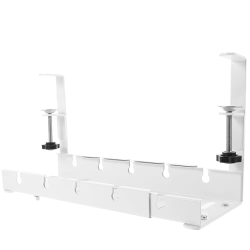 OSALADI Kabelmanagement Schreibtisch Flexibler Kabelorganizer Für Büro Und Zuhause Einfach Zu Montieren Für Kabel Steckdosenleisten Und Netzteile von OSALADI