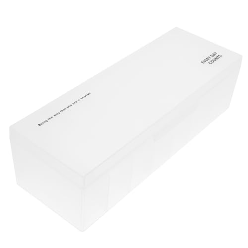 OSALADI Kabelorganizer Box Material mit Mehrfachfächern Kabelaufbewahrung für Schreibtisch Kabelsichere Lösung Stauraum für Ladegeräte Staubfrei Marmorweiß von OSALADI