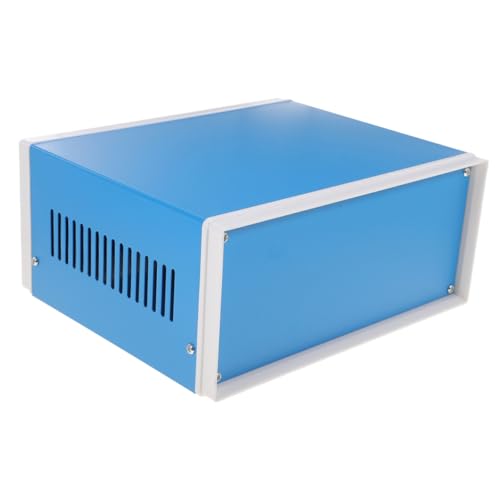 OSALADI Kasten Geschlossenes Chassis Gehäuse für elektronische Projekte Gehäuse Metall schutzbox metro station Bügelbrett DIY-Anschlussgehäuse Projektfall elektronisches Instrument rahmen von OSALADI
