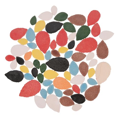 OSALADI Keramik Mosaikfliesen Blattform Bunt Unregelmäßig DIY Bastelsteine Langlebig für Haus Gartendekoration Kunsthandwerk OSALADI Keramik Mosaikfliesen Blattform Bunt Unregelmäßig DIY Bastelsteine Langlebig für Haus Gartendekoration Kunsthandwerk von OSALADI