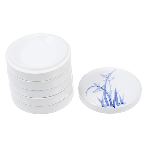 OSALADI Keramische Malpalette Stapelbar Mit Deckel Aquarell Gouache-farbwanne Für Künstler Kunstschüler Und Hobbymaler Orchidee Groß OSALADI Keramische Malpalette Stapelbar Mit Deckel Aquarell Gouache-farbwanne Für Künstler Kunstschüler Und Hobbymaler Orchidee Groß von OSALADI