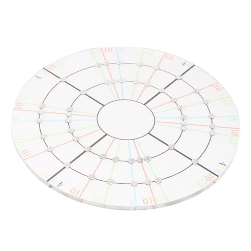 OSALADI Dekorationsscheibe Runder Teiler Für Keramik Robustes DIY-Werkzeug Aus Keramik Töpferteiler Für Gleichmäßige Ergebnisse Töpferkunst-Werkzeug Für Teiler Und Schablonen OSALADI Dekorationsscheibe Runder Teiler Für Keramik Robustes DIY-Werkzeug Aus Keramik Töpferteiler Für Gleichmäßige Ergebnisse Töpferkunst-Werkzeug Für Teiler Und Schablonen von OSALADI
