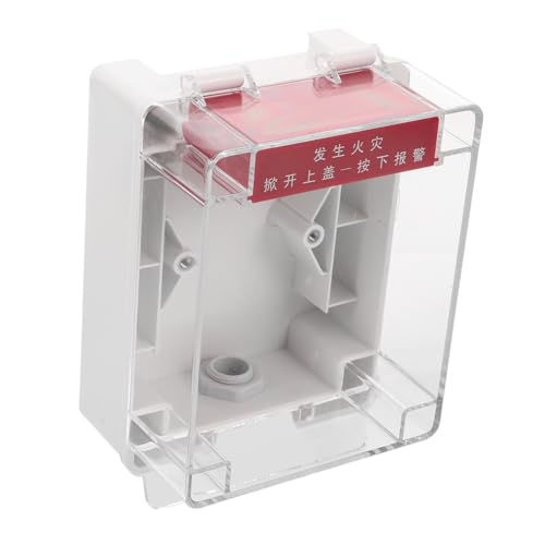 OSALADI Knopfschutzabdeckung für Manuelle Feueralarmschalter wasserdichte Abdeckung Einfache Installation Robustes Design Einsetzbar Schützt Unbeabsichtigter OSALADI Knopfschutzabdeckung für Manuelle Feueralarmschalter wasserdichte Abdeckung Einfache Installation Robustes Design Einsetzbar Schützt Unbeabsichtigter von OSALADI