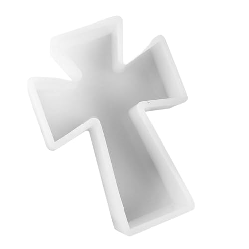 OSALADI Kreuz Silikonform für Kerzenherstellung DIY Harzformen für Seife Aromatherapie Bastelprojekte Weiches Ungiftiges Material Wiederverwendbar OSALADI Kreuz Silikonform für Kerzenherstellung DIY Harzformen für Seife Aromatherapie Bastelprojekte Weiches Ungiftiges Material Wiederverwendbar von OSALADI