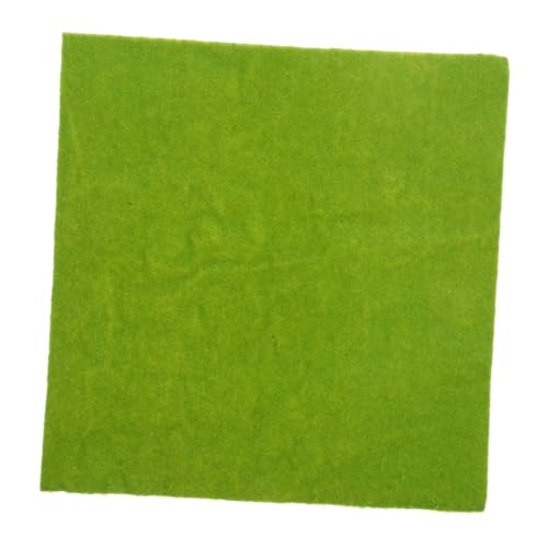 OSALADI Kunstrasen Kunstrasen Modelldekor Geländematte Grüner Rasenteppich Grasmatte Kunstrasenteppich Kunstrasen Kunstrasen Kunstrasen Grüner Kunststoff von OSALADI