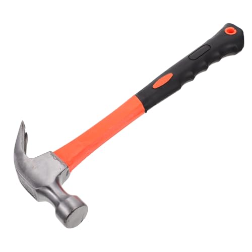 OSALADI Kunststoffgriff Klauenhammer Leichtes Holzarbeitswerkzeug mit Rutschfestem Griff und Langlebigem Stahlkopf für Nagelziehen und Heimwerkerarbeiten OSALADI Kunststoffgriff Klauenhammer Leichtes Holzarbeitswerkzeug mit Rutschfestem Griff und Langlebigem Stahlkopf für Nagelziehen und Heimwerkerarbeiten von OSALADI