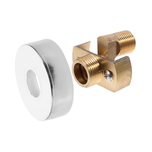 OSALADI Kupfer Duschkopf Winkeladapter Verstellbarer Gebogener Fuß mit Wandhalterung Langlebiges Material Einfache Montage Geeignet für Verschiedene Brausepositionen und Badewanne OSALADI Kupfer Duschkopf Winkeladapter Verstellbarer Gebogener Fuß mit Wandhalterung Langlebiges Material Einfache Montage Geeignet für Verschiedene Brausepositionen und Badewanne von OSALADI