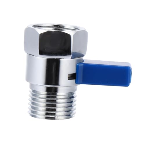 OSALADI Kupfer Duschventil mit Hebel Wassersparendes Absperrventil Durchflussbegrenzer für Dusche Langlebig und Sicher von OSALADI