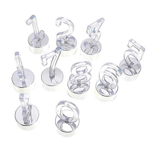 OSALADI LED Kerzenlicht Nummer Flammenlose Kerze 10Pcs LED- Nummer Elektrische Tee Leuchten Leuchte Nummern Schild LED- Nummer Kerzenleuchten Leuchten Leuchten Garten Wohnkultur LED-Stumpenkerzen von OSALADI