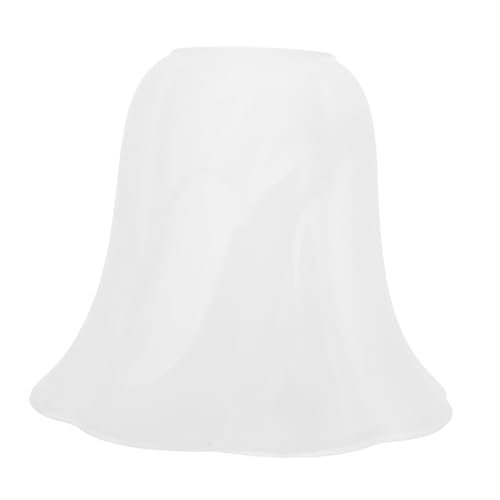 OSALADI Lampenschirm Ersatz Mattiertes Deckenleuchte Abdeckung mit Öffnung Kompatibel für Kronleuchter und Wandleuchten Europäisches Design für Wohnzimmer und Küche von OSALADI