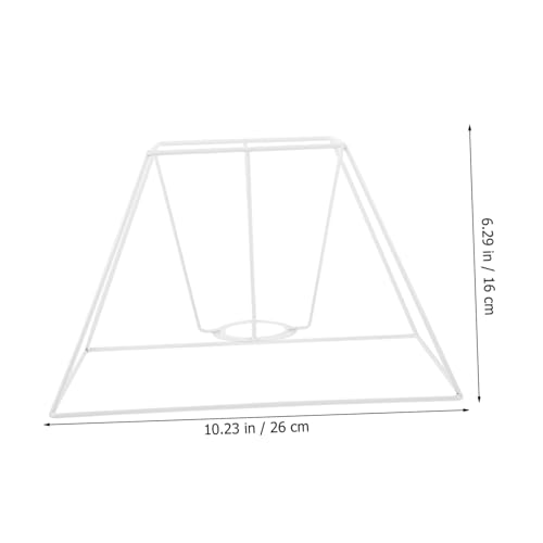OSALADI Lampenschirm Gestell aus Metall Draht DIY Lampenschirm Halterung Runder und Quadratischer Lampenschirmrahmen Vielseitig für Tischlampe und Stehleuchte Einfache Montage Modernes OSALADI Lampenschirm Gestell aus Metall Draht DIY Lampenschirm Halterung Runder und Quadratischer Lampenschirmrahmen Vielseitig für Tischlampe und Stehleuchte Einfache Montage Modernes von OSALADI