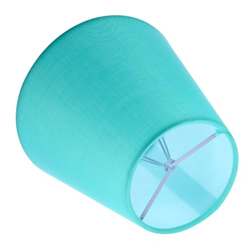 OSALADI Lampenschirm Stoff Lampshade Lampenabdeckung Leicht Vintage Zart Robust für Stehlampe Nachttischlampe Wohnraumdeko Mintgrün OSALADI Lampenschirm Stoff Lampshade Lampenabdeckung Leicht Vintage Zart Robust für Stehlampe Nachttischlampe Wohnraumdeko Mintgrün von OSALADI