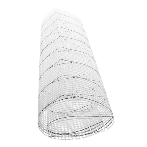 OSALADI Leichtes Stabiles Kunststoff-mesh-gewebe für DIY-häkelteppiche Vielseitige Häkelfläche Robustes Netzmaterial für Teppich Wandteppichgestaltung OSALADI Leichtes Stabiles Kunststoff-mesh-gewebe für DIY-häkelteppiche Vielseitige Häkelfläche Robustes Netzmaterial für Teppich Wandteppichgestaltung von OSALADI
