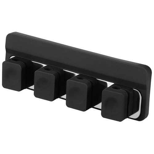 OSALADI Magnetischer Kabelhalter Selbstklebend Multifunktionaler Kabelclips aus Silikon für Kabelführung an Wand und Schreibtisch Zuverlässiger Halt durch Magnetisches Kabelmanagement von OSALADI