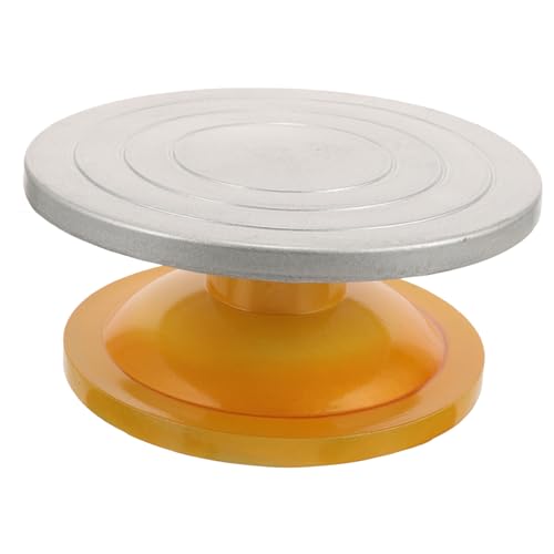 OSALADI Manuelle Töpferscheibe 25cm Drehbare Ton Skulptur Drehteller Kunststoffstahl Robust Für Heimwerker Leicht Und Tragbar Für Bastelarbeiten OSALADI Manuelle Töpferscheibe 25cm Drehbare Ton Skulptur Drehteller Kunststoffstahl Robust Für Heimwerker Leicht Und Tragbar Für Bastelarbeiten von OSALADI