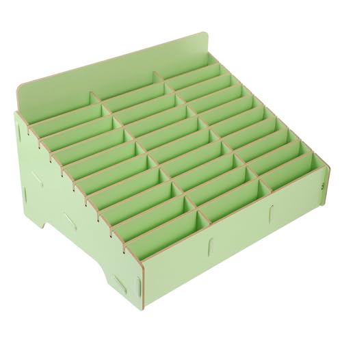 OSALADI Mehrfach-Gitter-aufbewahrungsbox Aus Holz Für Handys Schreibtisch-Organizer Telefon-Box Handyhalter Platzsparendes Design Für Kosmetika Und Kleinigkeiten OSALADI Mehrfach-Gitter-aufbewahrungsbox Aus Holz Für Handys Schreibtisch-Organizer Telefon-Box Handyhalter Platzsparendes Design Für Kosmetika Und Kleinigkeiten von OSALADI