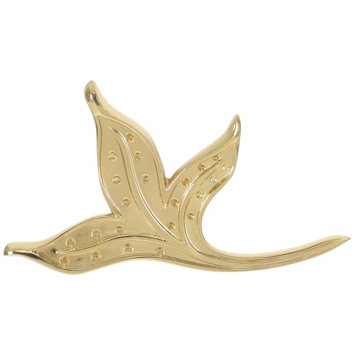 OSALADI Messing Blatt Schubladengriffe: Vintage Schrankgriffe Dekorative Möbelknöpfe Türgriffe für Kommode Kleiderschrank Schrank Nachttisch OSALADI Messing Blatt Schubladengriffe: Vintage Schrankgriffe Dekorative Möbelknöpfe Türgriffe für Kommode Kleiderschrank Schrank Nachttisch von OSALADI