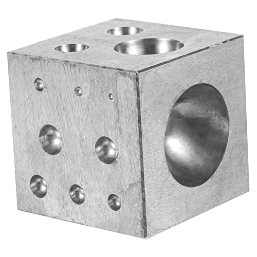 OSALADI Metall Schmuck Dapping Block Kupfer Gold und Silber Vielseitiges Werkzeug für DIY Schmuckherstellung Rostfrei Langlebig und Pflegeleicht OSALADI Metall Schmuck Dapping Block Kupfer Gold und Silber Vielseitiges Werkzeug für DIY Schmuckherstellung Rostfrei Langlebig und Pflegeleicht von OSALADI