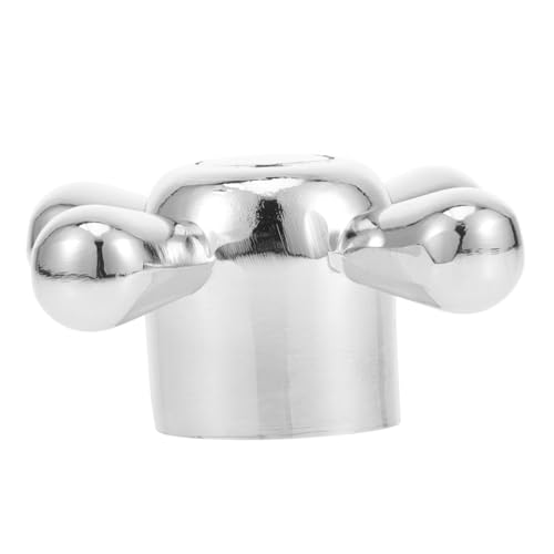 OSALADI Metall Wasserhahngriff Ersatzteil Klassischer Retro Wasserhahn Griff für Waschbecken und Küchenspüle Langlebiger Rissfreier Armaturenhebel für Bad und Küche von OSALADI